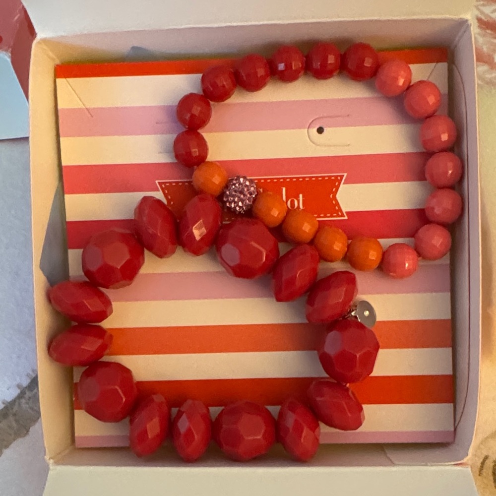 Stella & Dot NWT Poppy bracelet set